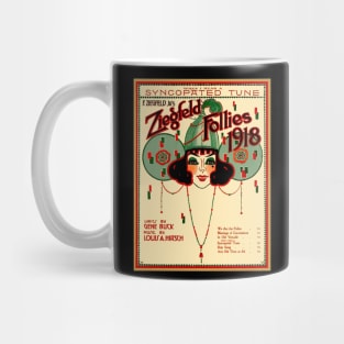 Ziegfeld Follies Vintage 1918 Entertainment Advertising Print Mug